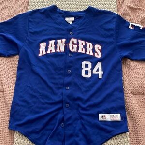 TEXAS RANGERS BASEBALL JERSEY